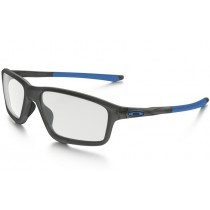 Oakley Crosslink Zero eyewear Satin Gray Smoke frame / clear lens