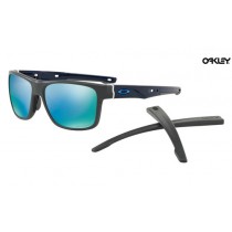 Oakley Crossrange sunglasses Matte Dark Gray frame / Prizm Deep Water Polarized lens