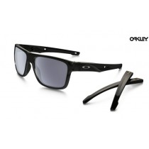 Oakley Crossrange sunglasses Polished Black frame / Grey lens
