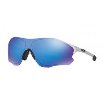 Oakley EVZero Path sunglasses Silver frame / Sapphire Iridium lens