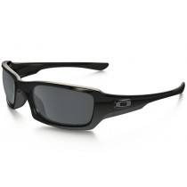 Oakley Fives Squared Polarized sunglasses Polished Black frame / Black Iridium Polarized lens