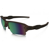 Oakley Flak 2.0 XL PRIZM sunglasses Matte Root Beer frame / Prizm Shallow Water Polarized lens