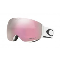 Oakley Flight Deck XM PRIZM Goggles Matte White frame / Prizm Snow Hi Pink Iridium lens