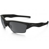 Oakley Half Jacket XL 2.0 Polarized sunglasses Polished Black frame / Black Iridium Polarized lens