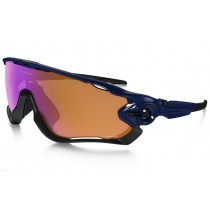 Oakley Jawbreaker PRIZM Trail sunglasses Polished Navy frame / Prizm Trail lens