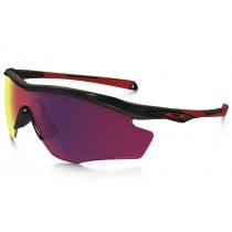 Oakley M2 Frame XL PRIZM Road sunglasses polished black frame / Prizm Road lens
