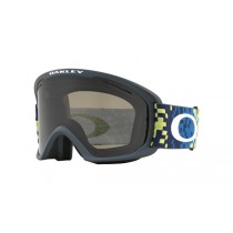 Oakley O Frame 2.0 XL Snow Goggle Pixel Fade Iron Laser frame / Dark Gray lens