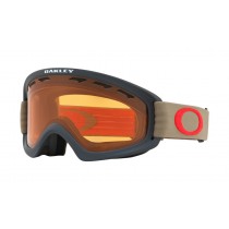 Oakley O Frame 2.0 XS Snow Goggle Iron Dune frame / Persimmon lens