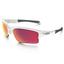 Oakley Quarter Jacket (Youth Fit) PRIZM sunglasses white frame / prizm baseball lens