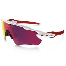 Oakley Radar EV Path PRIZM Road sunglasses polished white frame / Prizm Road lens