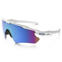 Oakley Radar EV Path sunglasses polished white frame / Prizm Snow Sapphire Iridium lens