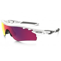 Oakley RadarLock PRIZM Road sunglasses polished white frame / Prizm Road lens