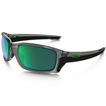 Oakley Straightlink sunglasses Gray Ink frame / Jade Iridium lens