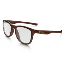 Oakley Trillbe X glasses Polished Root Beer frame / Clear lens