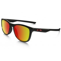 Oakley Trillbe X Polarized sunglasses Polished Black frame / Ruby Iridium lens
