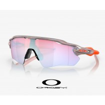 Oakley Unity Collection Radar EV Path sunglasses Prizm Snow Sapphire Lenses / Space Dust Frame