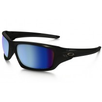 Oakley Valve PRIZM sunglasses polished black frame / Prizm Deep Water Polarized lens