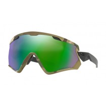 Oakley Wind Jacket 2.0 Army Camo Collection Snow Sunglasses Multicam frame / Prizm Snow Jade Iridium lens