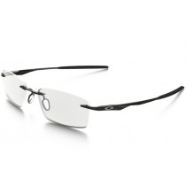 Oakley Wingfold EVR eyewear Polished Black frame / clear lens