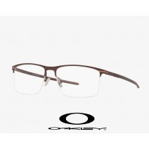 Oakleys Tie Bar 0.5 eyewear with Satin Corten Frame