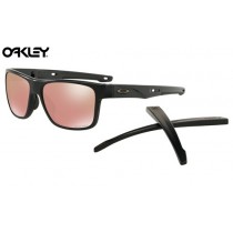 Oakley Crossrange sunglasses Matte Black frame / Prizm Dark Golf lens