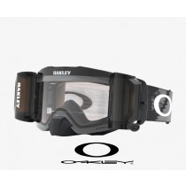 Oakley Front Line MX Goggles with Prizm Mx Low Light Lenses and Matte Black Strap