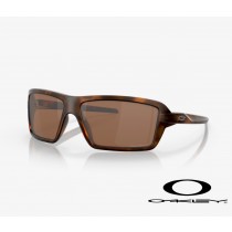 Oakley Cables sunglasses with Prizm Tungsten Polarized Lenses and Brown Tortoise Frame