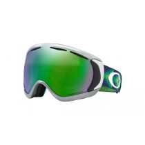 Oakley Canopy Snow Goggle (Asia Fit) Digi Snake Laser Blue frame / Prizm Snow Jade Iridium lens