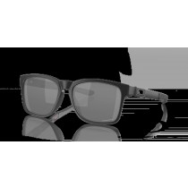 Oakley Catalyst (Low Bridge Fit) sunglasses with Black Iridium Polarized Lenses and Matte Black Frame