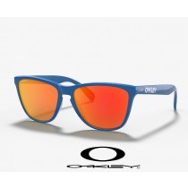 Oakley Frogskins sunglasses Prizm Ruby Lenses / Primary Blue Frame
