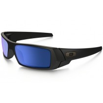 Oakley Gascan sunglasses Matte Black frame / Ice Iridium Polarized lens