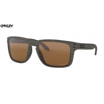 Oakley Holbrook XL sunglasses Woodgrain frame / Prizm Tungsten Polarized lens