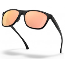 Oakley Leadline sunglasses Polished Black frame / Prizm Rose Gold Polarized lens