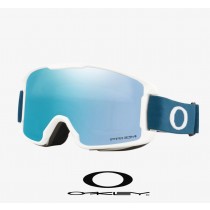 Oakley Line Miner Snow Goggles with Prizm Snow Sapphire Iridium Lenses and Poseidon Strap