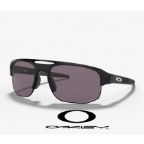 Oakley Mercenary sunglasses Prizm Grey Lenses / Polished Black Frame (Low Bridge Fit)