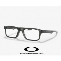 Oakley Plank 2.0 eyewear with Polished Grey Smoke Frame