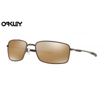 Oakley Square Wire sunglasses Tungsten frame / Tungsten Iridium Polarized lens