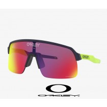 Oakley Sutro Lite Origins Collection sunglasses Prizm Road Lenses / Matte Navy Frame(Low Bridge Fit)