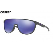 Oakley Trillbe sunglasses Steel frame / Violet Iridium lens