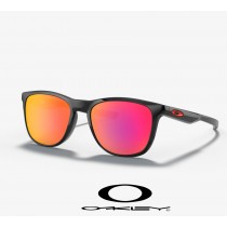 Oakley Trillbe X sunglasses Ruby Iridium Lenses / Polished Black Frame