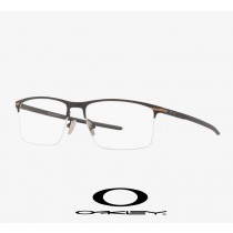 Oakleys Tie Bar 0.5 eyewear with Satin Light Steel Frame