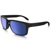 Oakley Holbrook Polarized sunglasses Matte Black frame / Ice Iridium Polarized lens