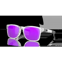 Oakley Catalyst (Low Bridge Fit) sunglasses with Violet Iridium Lenses and Polished Clear Frame