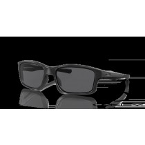 Oakley Chainlink sunglasses with Grey Polarized Lenses and Matte Black Frame