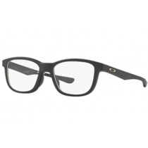 Oakley Cross Step glasses Satin Black frame / Demo lens (TruBridge)