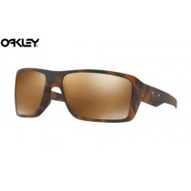Oakley Double Edge sunglasses Matte Tortoise frame / Prizm Tungsten Polarized lens