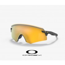 Oakley Encoder sunglasses Prizm 24k Lenses / Matte Carbon Frame (Low Bridge Fit)