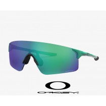 Oakley EVZero Blades Origins Collection sunglasses Prizm Jade Lenses / Celeste Frame (Low Bridge Fit)