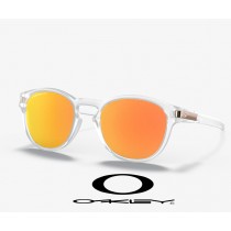 Oakley Latch sunglasses Prizm Rose Gold Polarized Lenses / Matte Clear Frame