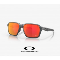Oakley Parlay MotoGP Collection sunglasses with Prizm Ruby Lenses and Matte Carbon Frame